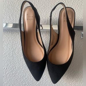 A New Day Black Block Heels